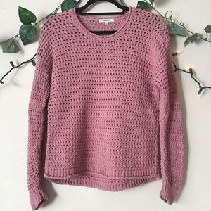 Madewell Mauve Sweater